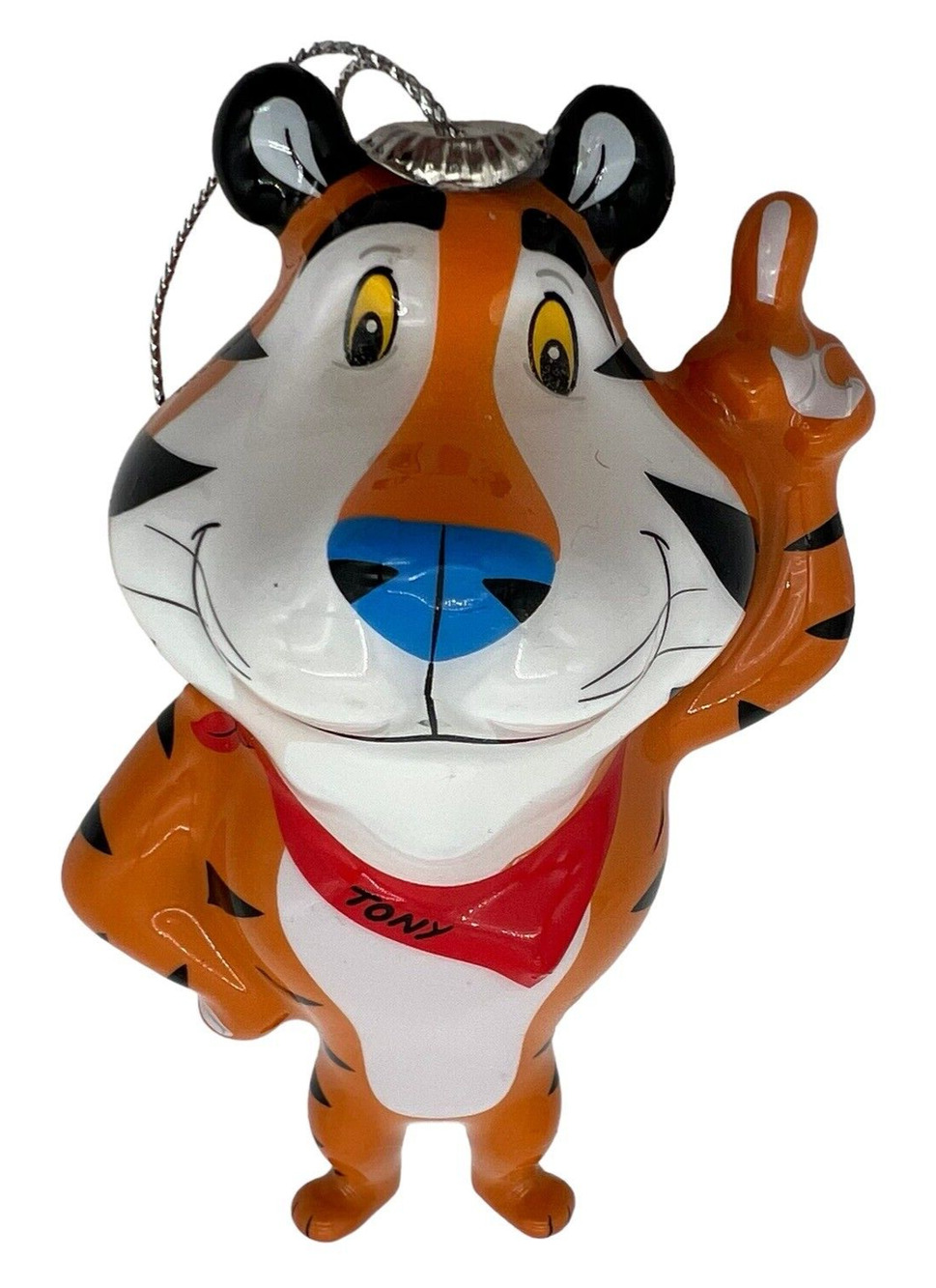 Kellogg's Tony the Tiger Frosted Flakes Shatterproof Ornament Kitchen Decor Tree